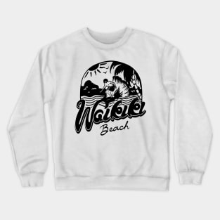 Waikiki Beach Surf Vocation Crewneck Sweatshirt